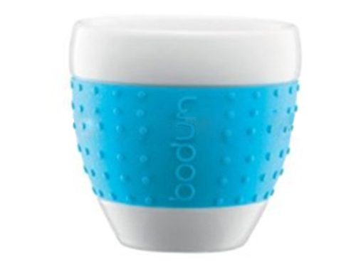Heat-insulated non-slip silicone coffee cup sleeve