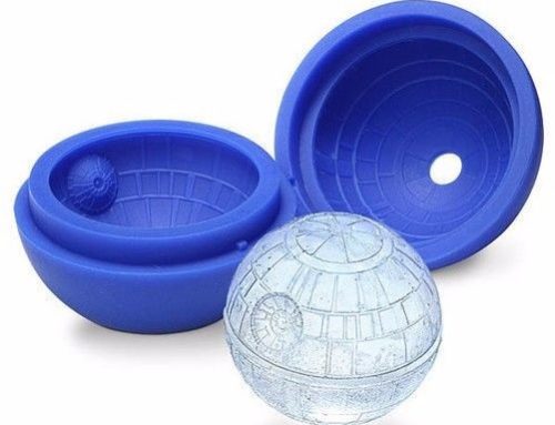 Planet-shaped silicone ice mold