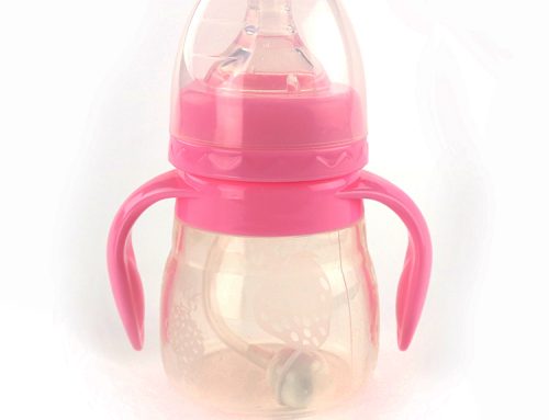 Silicone baby bottle