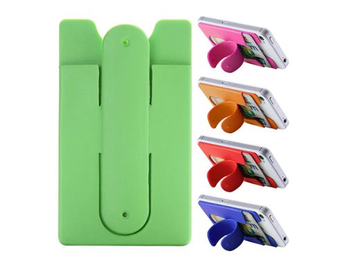 Interchangeable silicone mobile phone holder bracket
