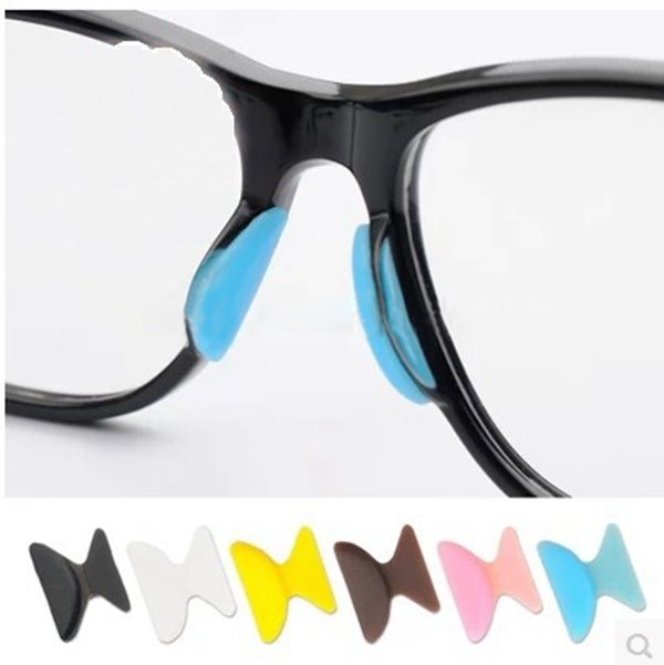 Soft and comfortable silicone nose pad for plastic glasses frame
