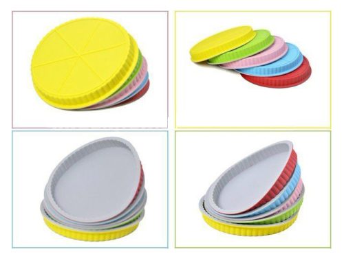 Silicone shaped microwave plate