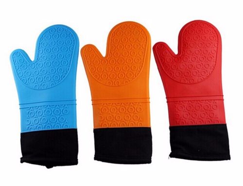 Heat-resistant high quality silicone oven glove