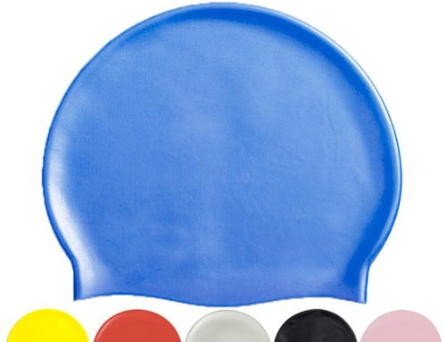 Silicone swimming cap for water sports