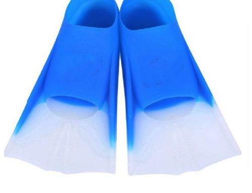 Stylish silicone swim fins for adults